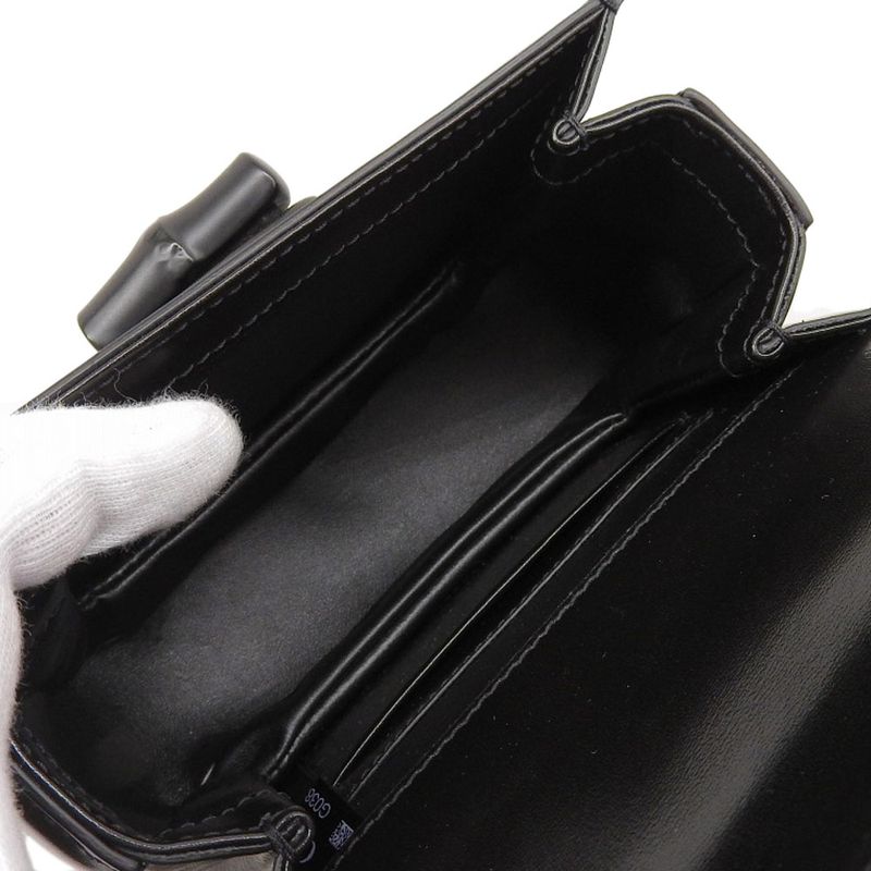 Gucci Bamboo Mini Top Handle Bag Shoulder — view 8