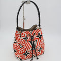 Louis Vuitton neo Noe Crafty Monogram Giant Cles Cresme Rouge Leather