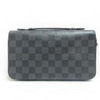 Louis Vuitton Damier Graphite Zippy XL Wallet Travel Case Loud