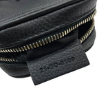 Christian Dior Pouch Small Bag Coin Case Leather Logo Black — view 7