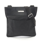 Gucci Shoulder Bag 27639 Black Canvas Leather — view 2