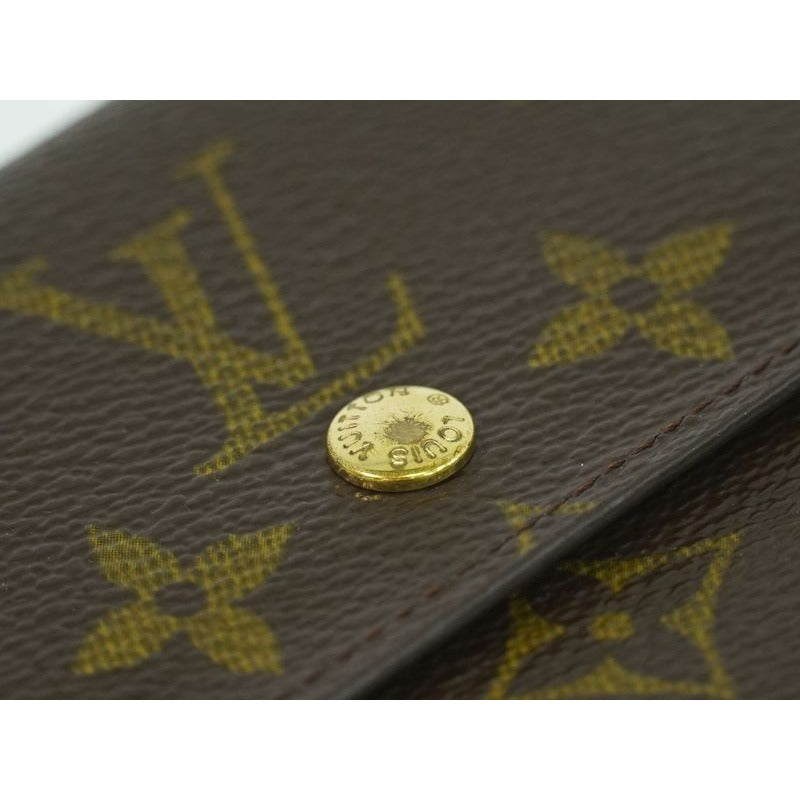 Louis Vuitton Porte Monebier Carte Cles Di Monogram Fold Wallet — view 6