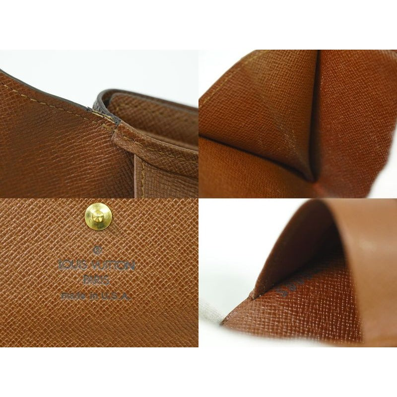 Louis Vuitton Porte Monebier Carte Cles Di Monogram Fold Wallet — view 9