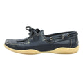 Prada Sport Leather Deck Shoes Vintage 6 Navy