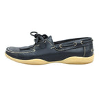 Prada Sport Leather Deck Shoes Vintage 6 Navy