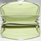 Louis Vuitton Round Zipper Long Wallet With Coin Purse Epi Vert Noto Zippy — view 3