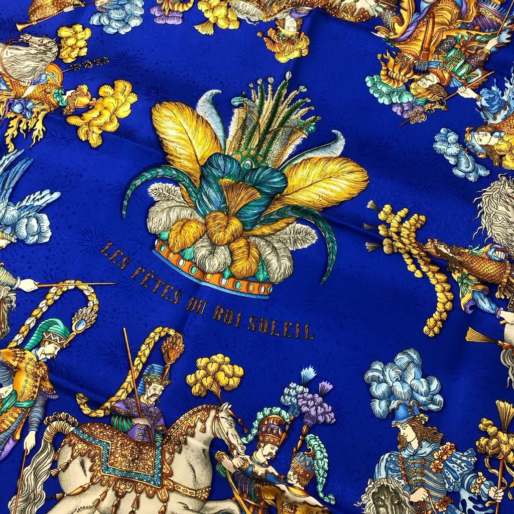 Hermes Carre 90 Festival of the Sun King Scarf — view 3