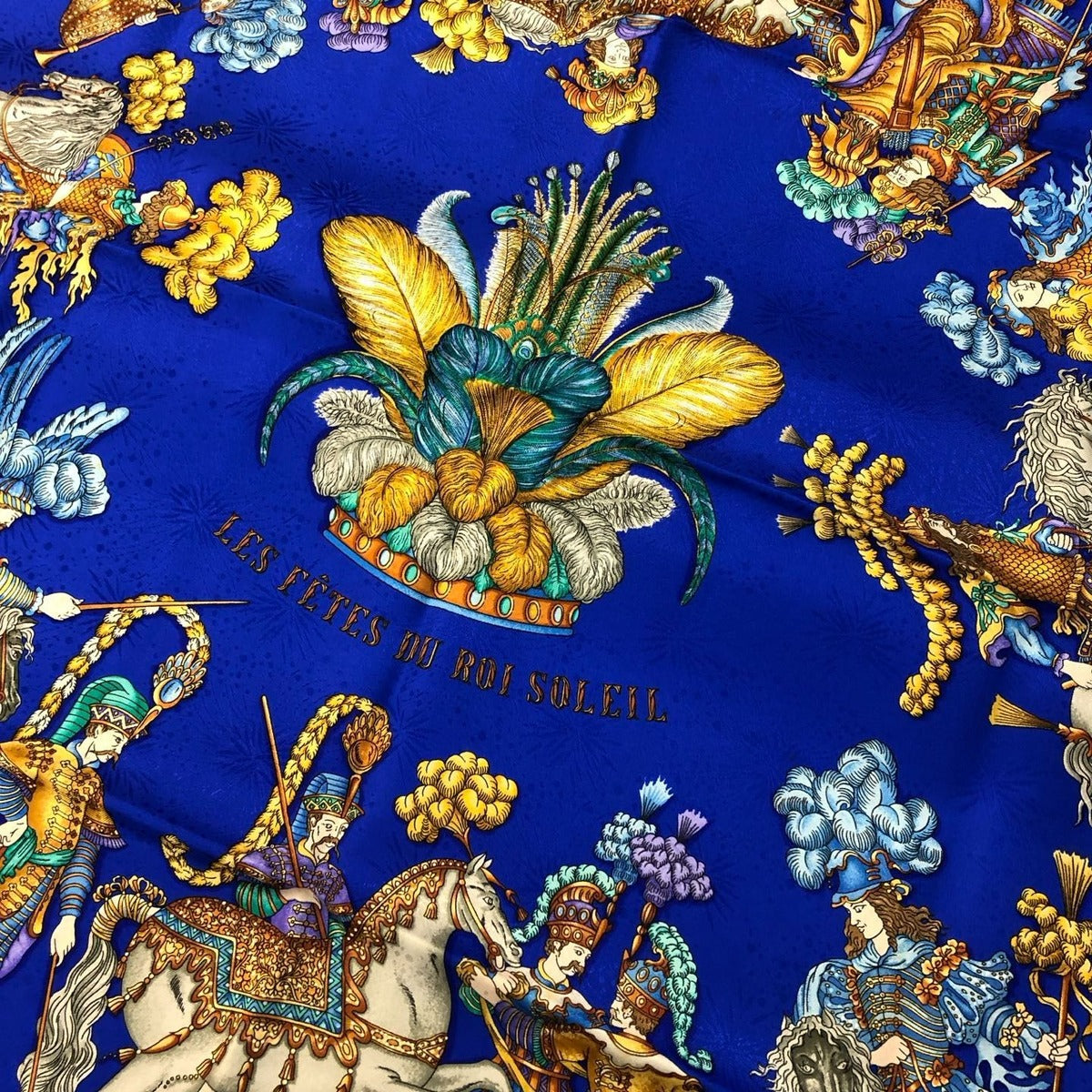 Hermes Carre 90 Festival of the Sun King Scarf — view 3