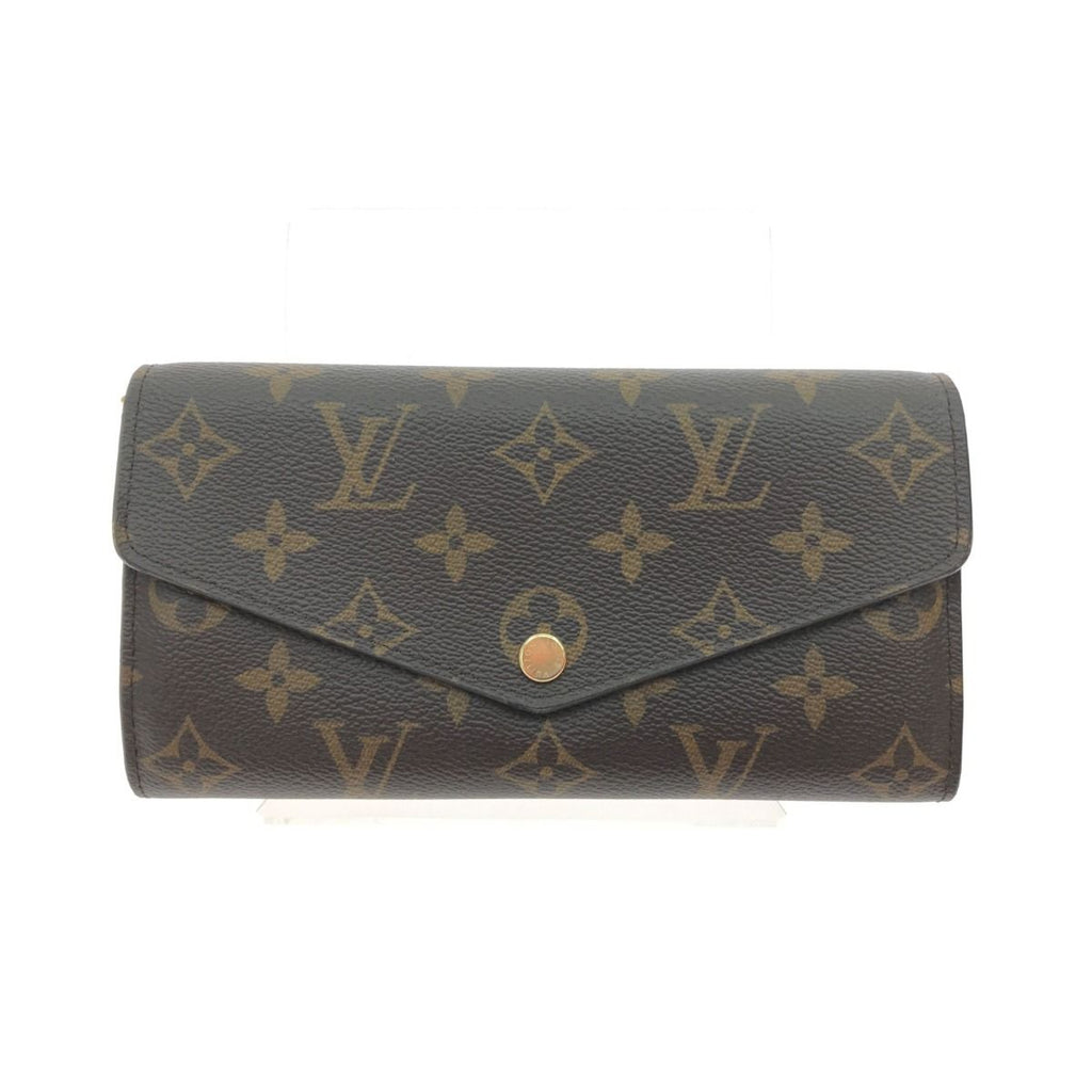 Louis Vuitton Long Wallet Portefeuille Sarah Monogram Brown — view 2