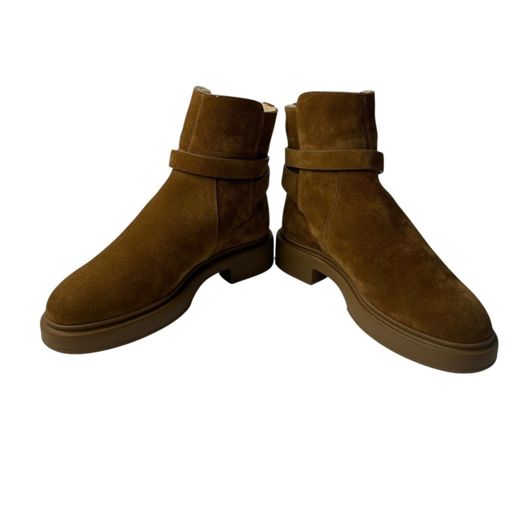 Hermes Kelly Short Boots Suede 35 — view 4