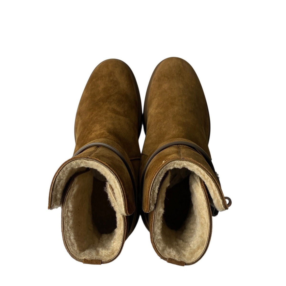 Hermes Kelly Short Boots Suede 35 — view 8