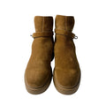 Hermes Kelly Short Boots Suede 35