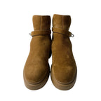 Hermes Kelly Short Boots Suede 35