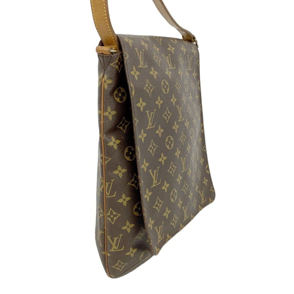 Louis Vuitton Shoulder Bag Monogram Musette Brown — view 2