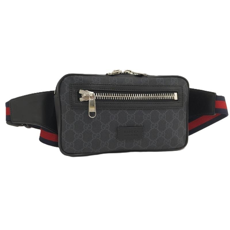 Gucci Body Bag GG Supreme Leather Black — view 2