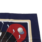 Hermes Carre 90 Swing Golf Club Silk 100% Scarf — view 2