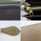 Louis Vuitton Portefeuille Comet Taurillon Leather Gale Beige — view 7