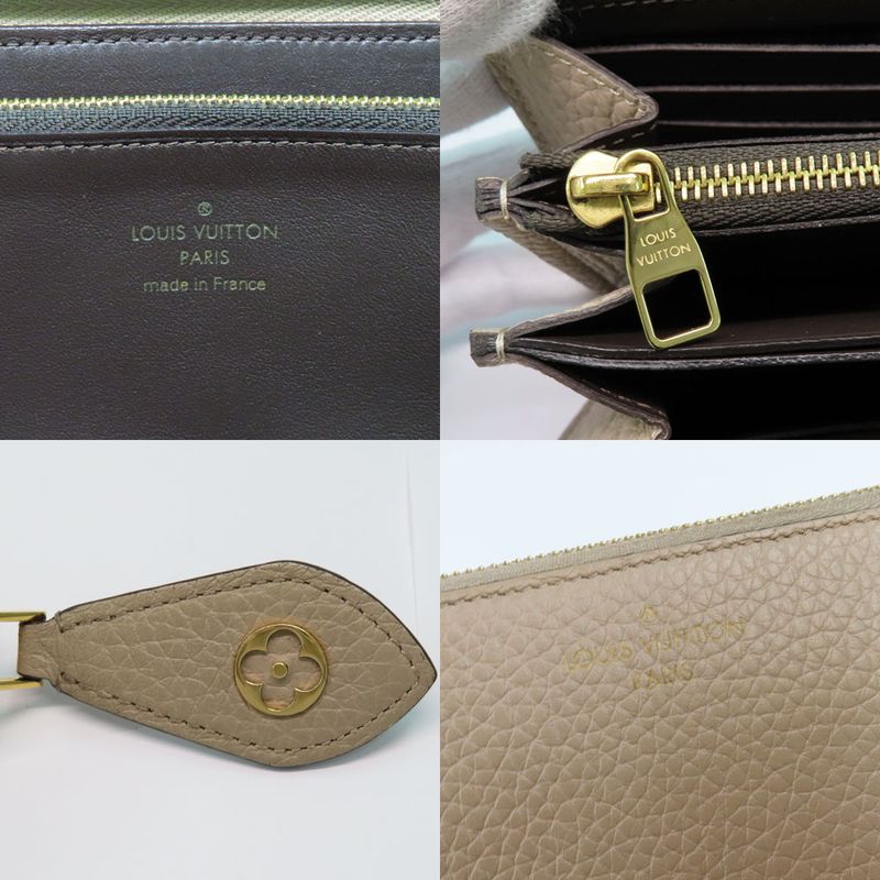 Louis Vuitton Portefeuille Comet Taurillon Leather Gale Beige — view 7