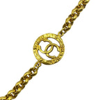 Chanel Long Necklace CC Logo Gold — view 3