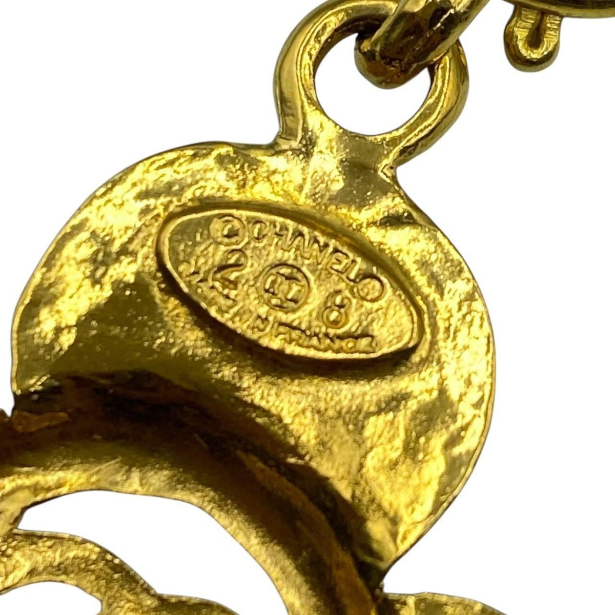 Chanel Long Necklace CC Logo Gold — view 5