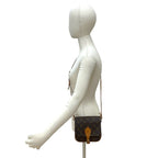 Louis Vuitton Vintage Saint Cloud Monogram Leather Shoulder Bag — view 2