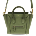 Celine Nano Luggage Handbag 15 lk Khaki — view 4