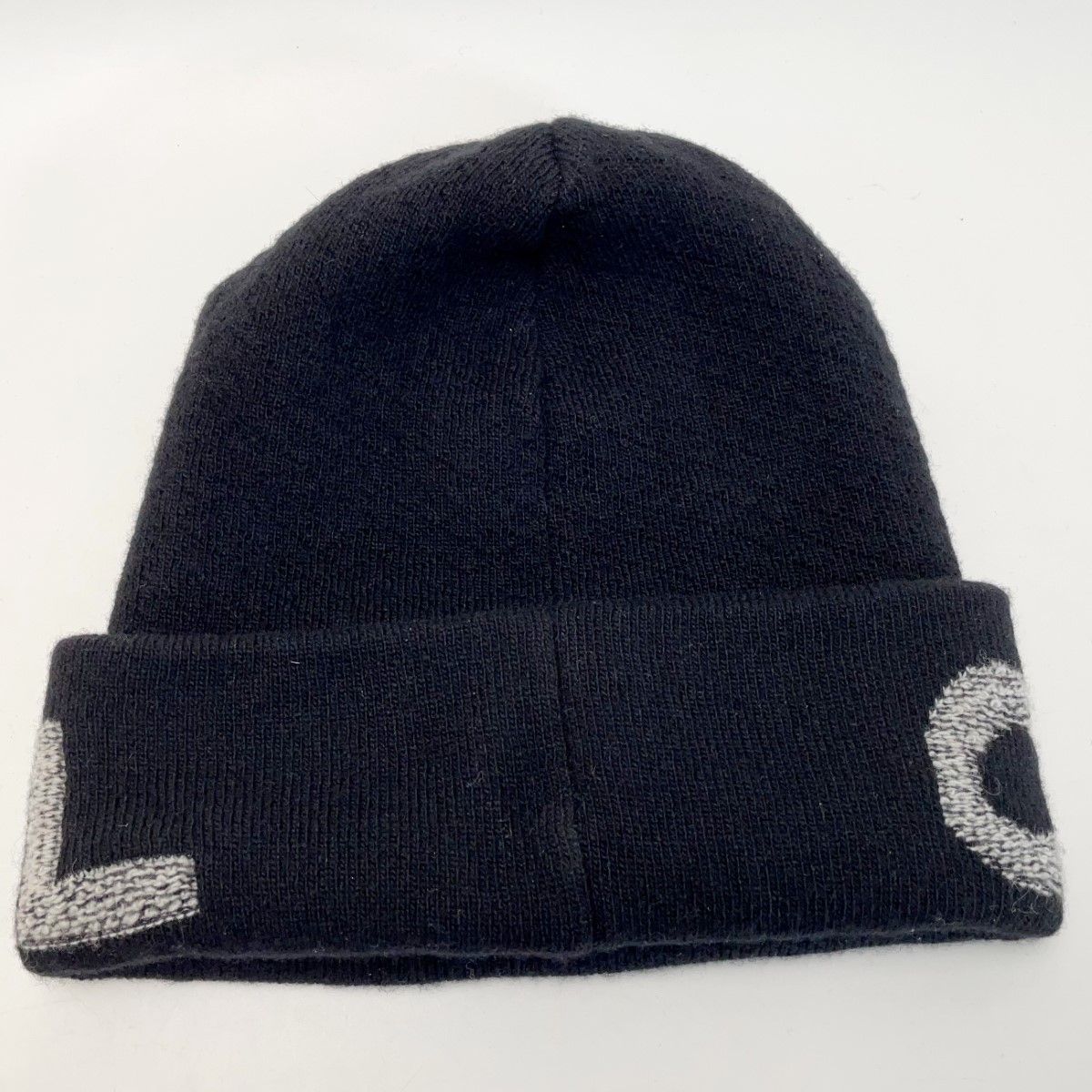 Chanel Knit Cap Wool 70 Cashmere 30 Black — view 3