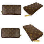 Louis Vuitton Long Wallet Monogram Zippy Brown — view 2
