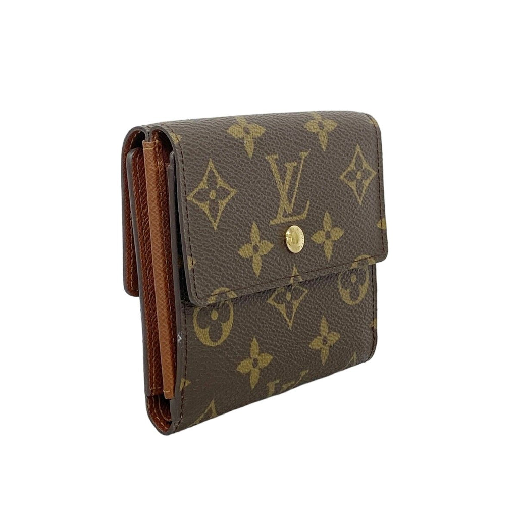 Louis Vuitton Trifold Wallet Monogram Porte-Monnaie Billets Cult Cles Brown — view 2