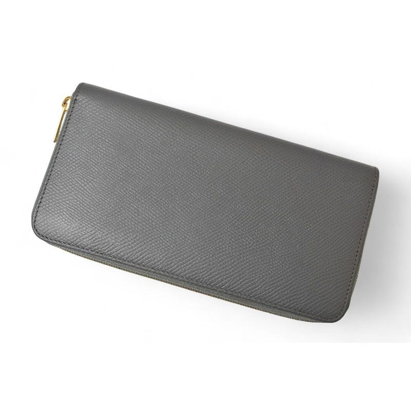 Celine Wallet Long Large Zipped Calfskin Gray 10 B553 el.09 — view 3