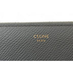 Celine Wallet Long Large Zipped Calfskin Gray 10 B553 el.09 — view 4