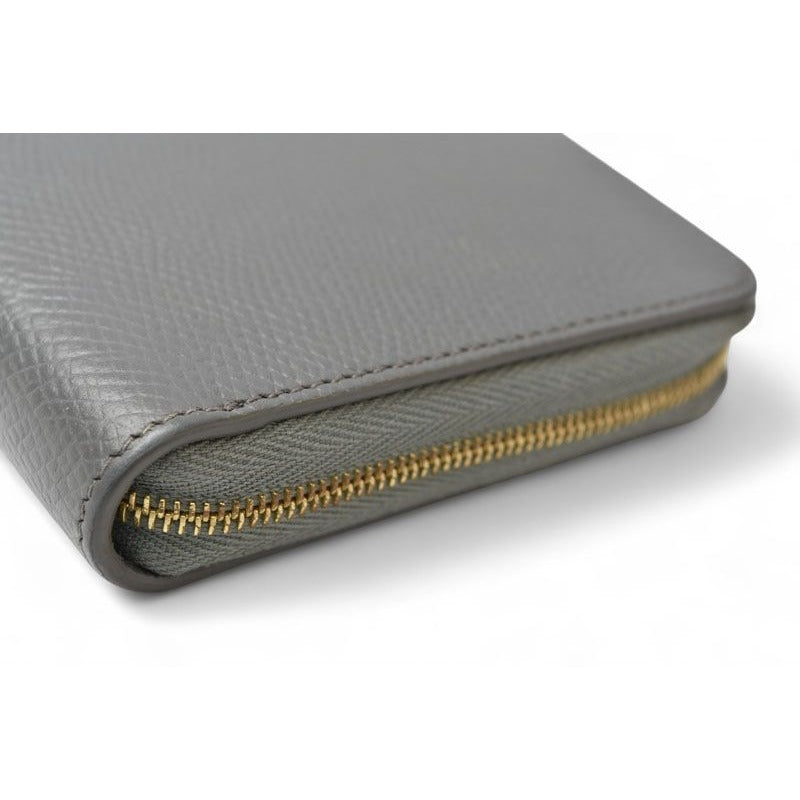 Celine Wallet Long Large Zipped Calfskin Gray 10 B553 el.09 — view 6