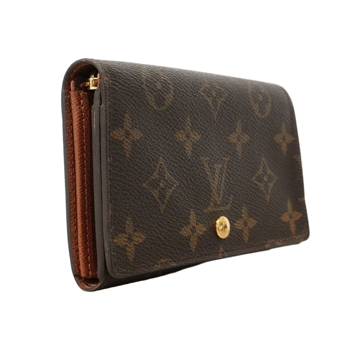 Louis Vuitton Wallet Monogram Portefeuille Tresor Brown — view 2