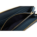 Prada Long Wallet Men Leather Light Blue 1 M1183 — view 7
