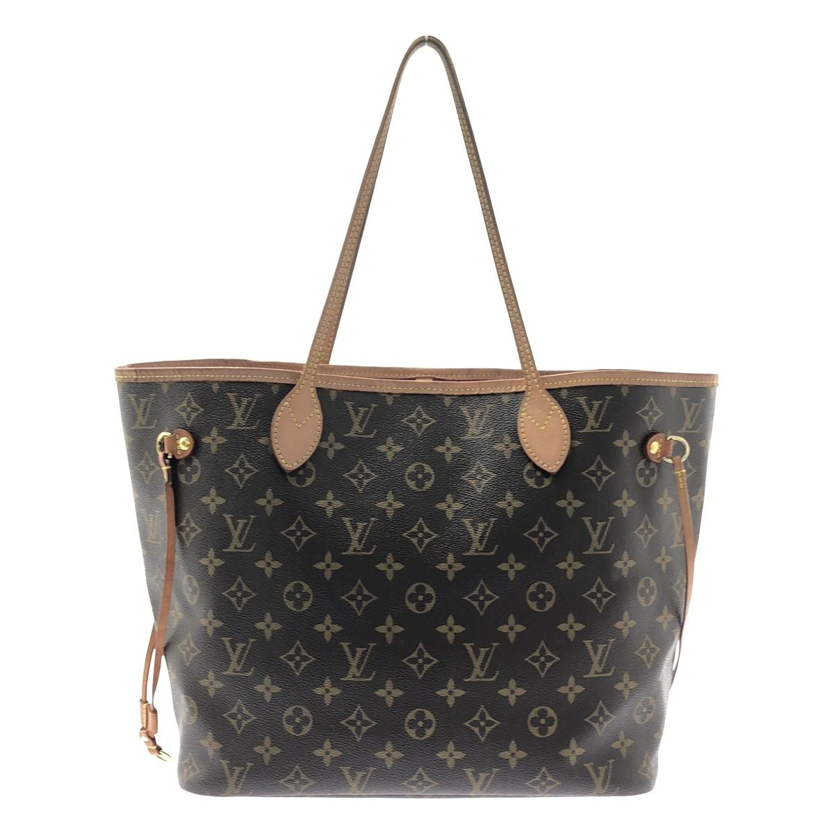 Louis Vuitton Neverfull MM Monogram Tote Brown
