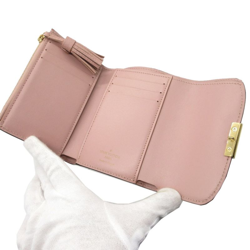 Louis Vuitton Damier Leather Portefeuille Croisette Compact Wallet — view 3