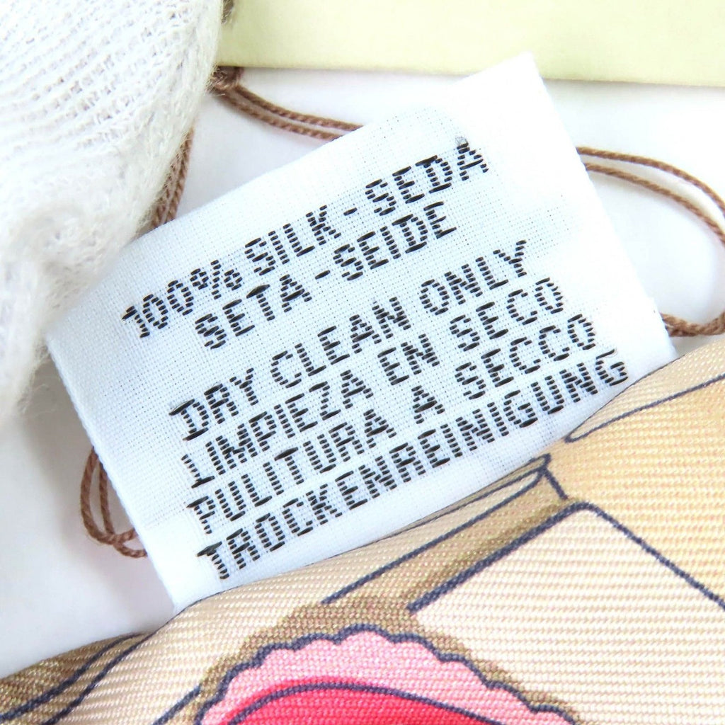 Hermes Twill Pony Pit Stop Silk Cles Pink Green Scarf — view 6