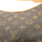 Louis Vuitton Monogram Pochette Croissant Shoulder Bag Brown Marron — view 3