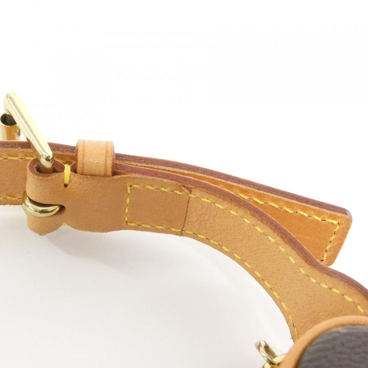 Louis Vuitton Monogram Pochette Croissant Shoulder Bag Brown Marron — view 5