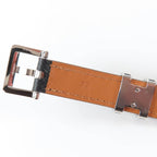 Hermes Pop 15 Veau Epsom Silver Belt Black 75 Box Storage — view 7