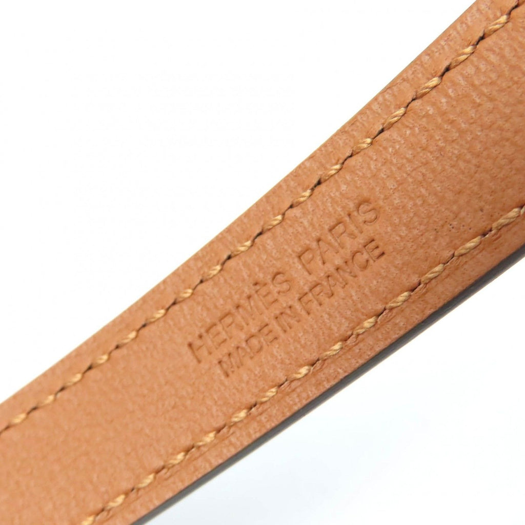 Hermes Pop 15 Veau Epsom Silver Belt Black 75 Box Storage — view 9