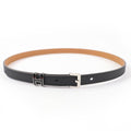 Hermes Pop 15 Veau Epsom Silver Belt Black 75 Box Storage