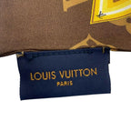 Louis Vuitton Bandeau Scarf Monogram Silk Brown — view 3