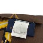 Louis Vuitton Bandeau Scarf Monogram Silk Brown — view 5