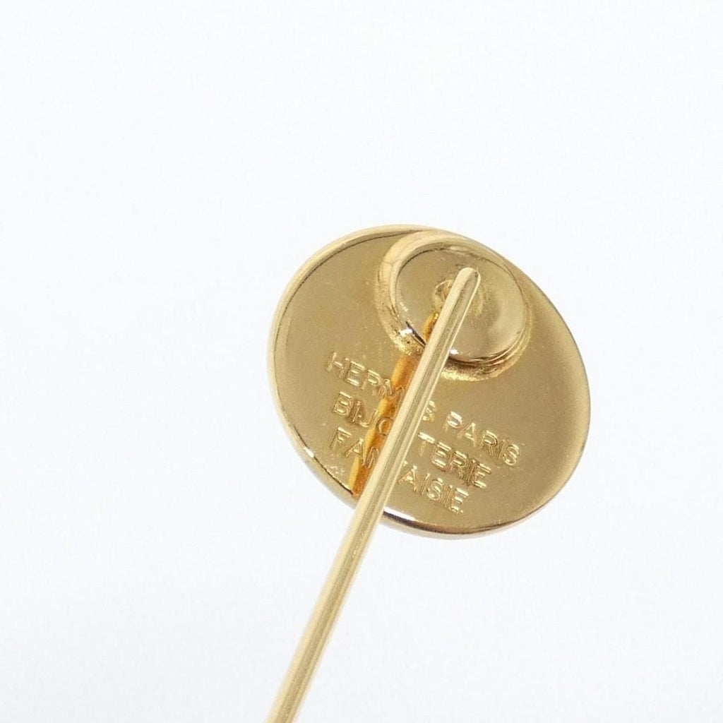 Hermes Pin Brooch Gold — view 3