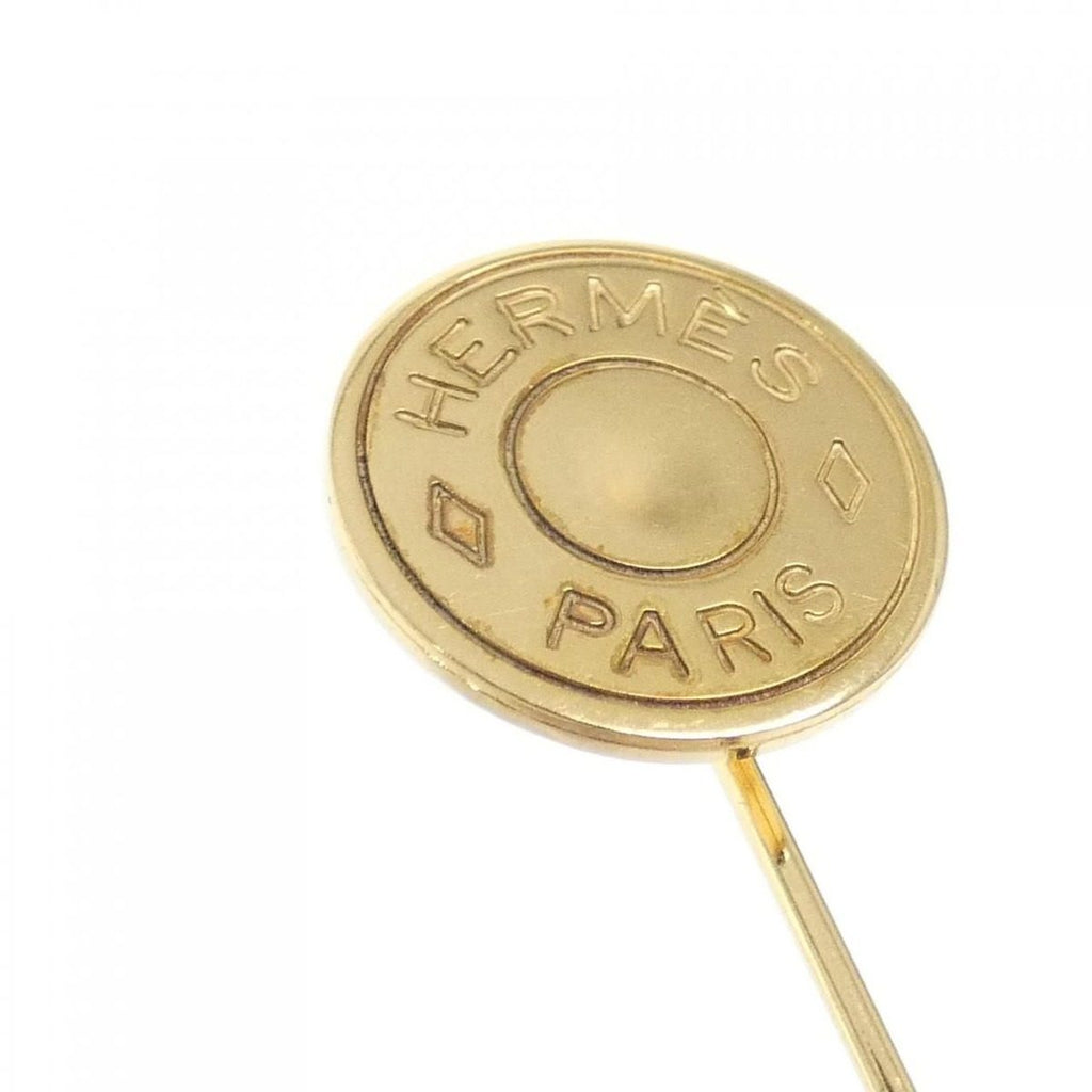 Hermes Pin Brooch Gold — view 4