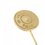 Hermes Pin Brooch Gold — view 4