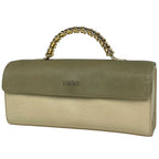 Loewe Velazquez Handbag Leather Ivory Light Green