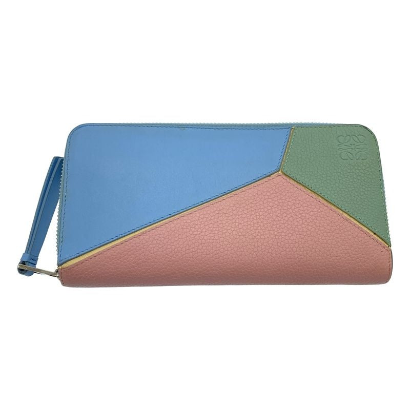 Loewe Round Zip Puzzle Wallet Mixed Color