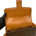 Celine Macadam Blason Triomphe Pattern Logo Carriage Hardware Leather